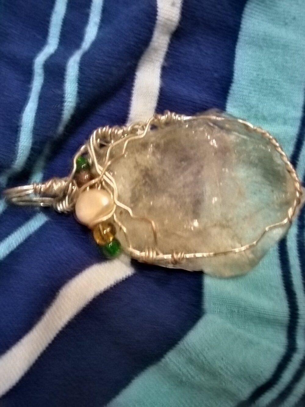 Crystal wirewrap